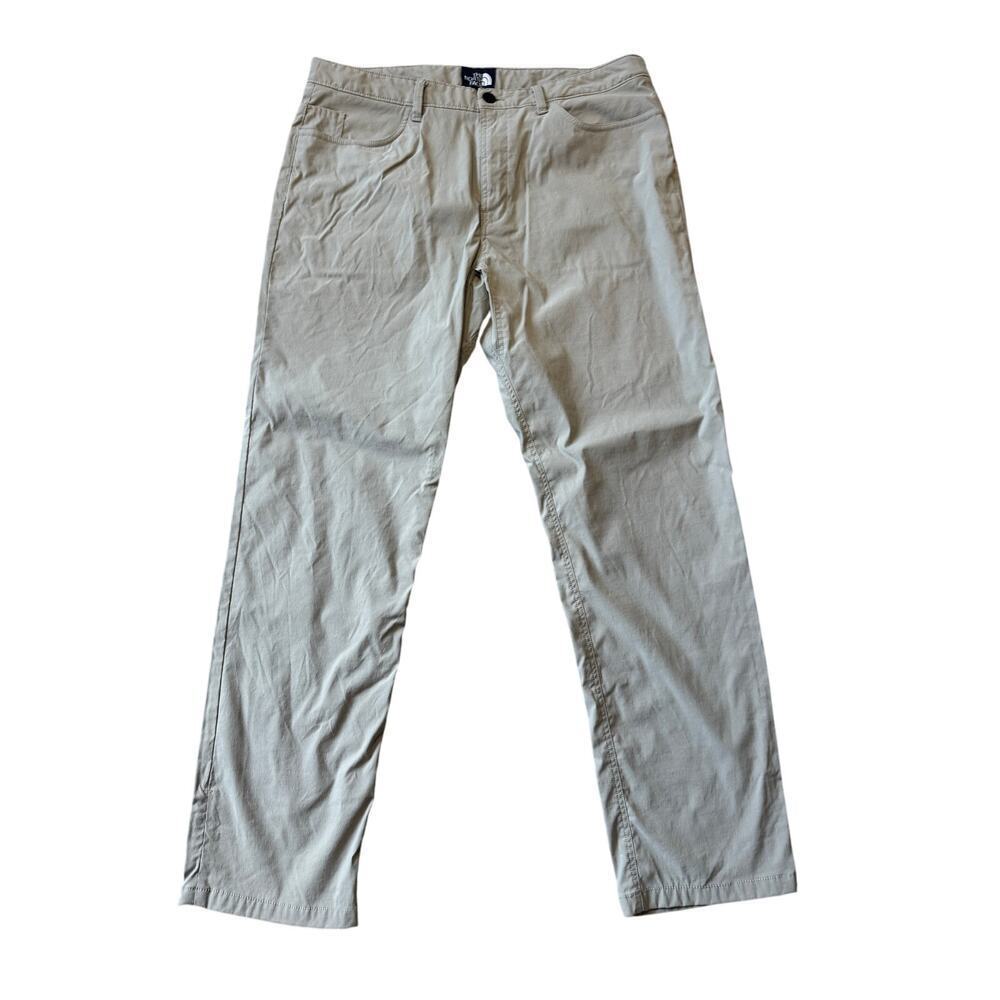 The North Face Mens Jeans/Pants size 36, Khaki/tan, Lightweight Performance